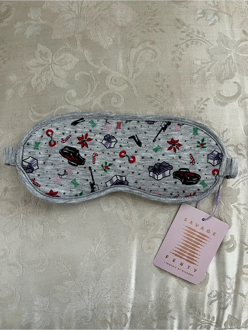 Savage Fenty Sleep Eye Mask - Christmas Print